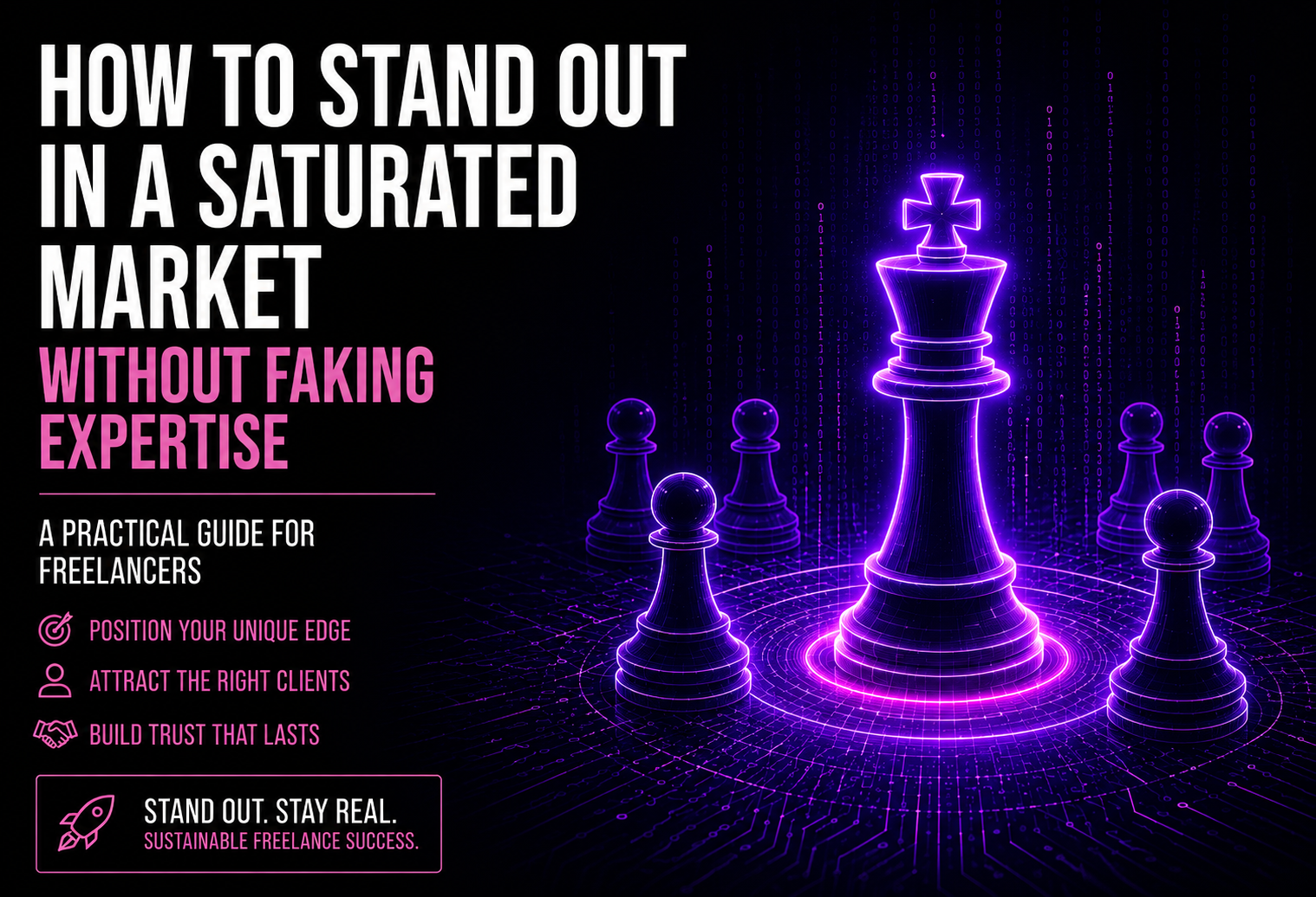 How to Stand Out in a Saturated Market Without Faking Expertise