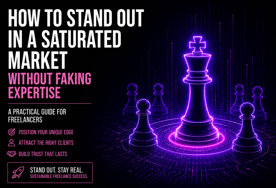How to Stand Out in a Saturated Market Without Faking Expertise