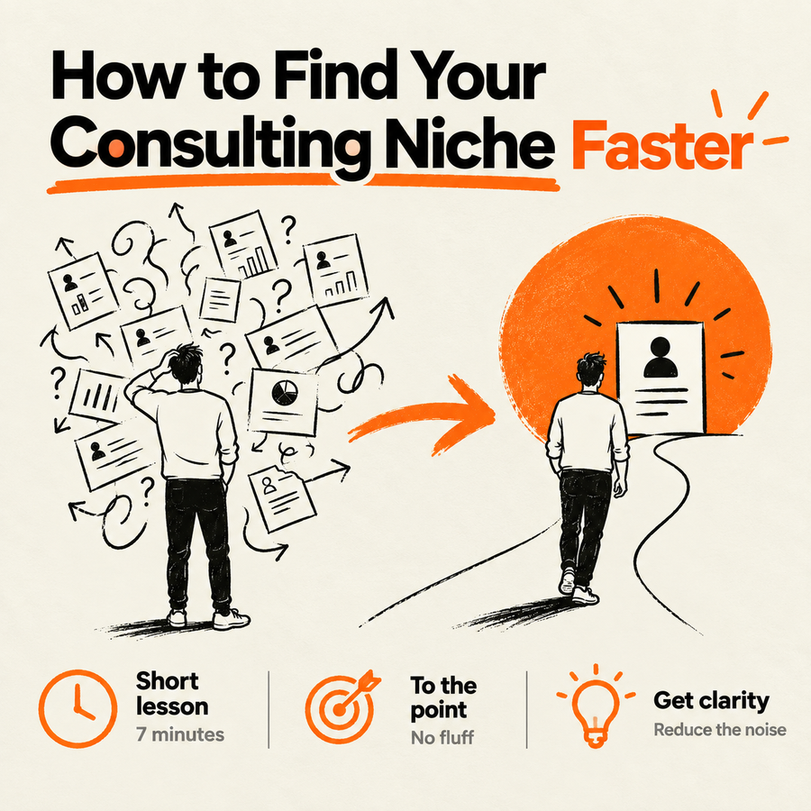 How to Find Your Consulting Niche — Without Forcing It